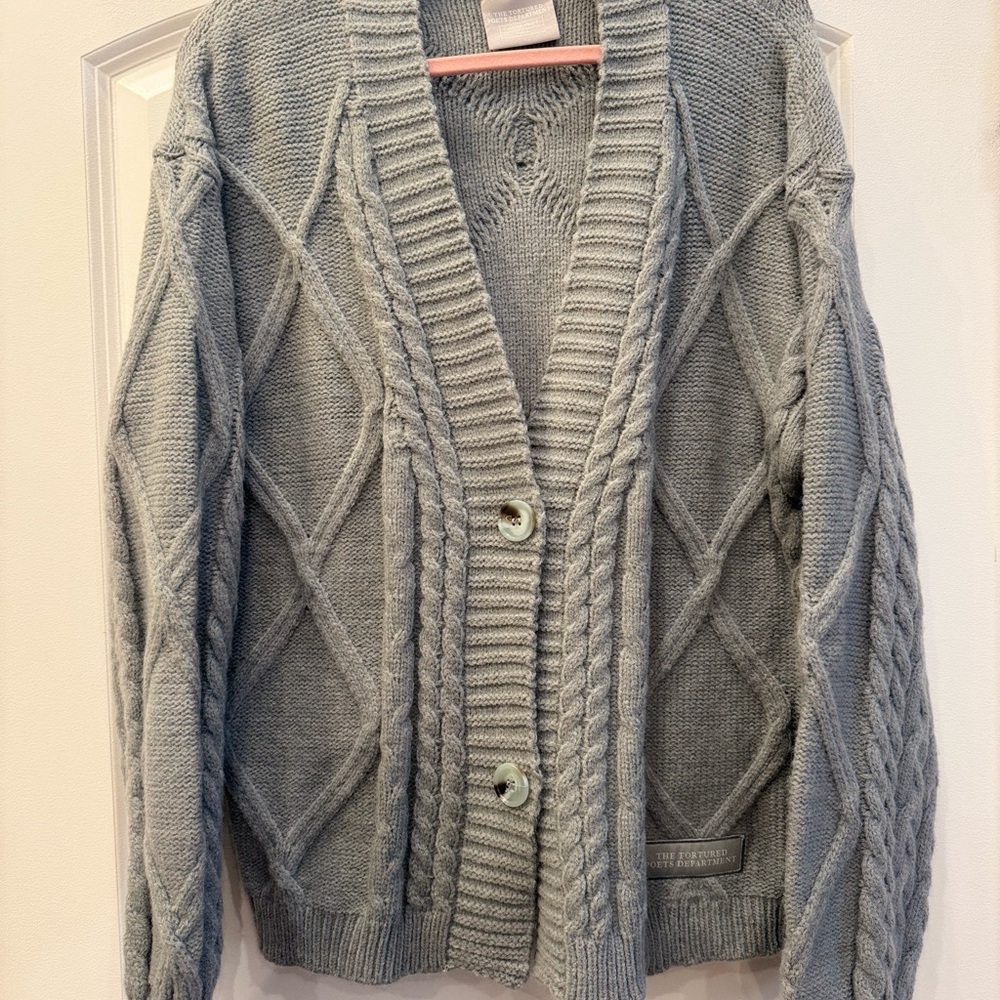 Taylor Swift TTPD Cardigan | Medium | Official Merchandise